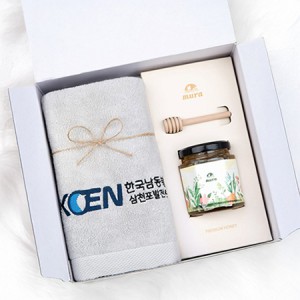 수건 꿀 세트 (40수 170g) 판촉물